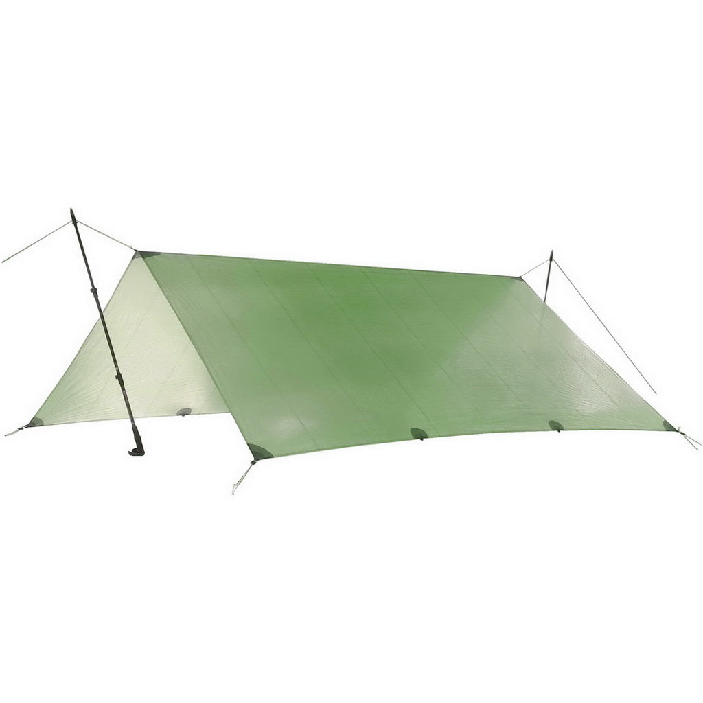 Flat rectangular tarp