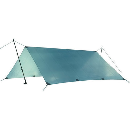 Flat rectangular tarp